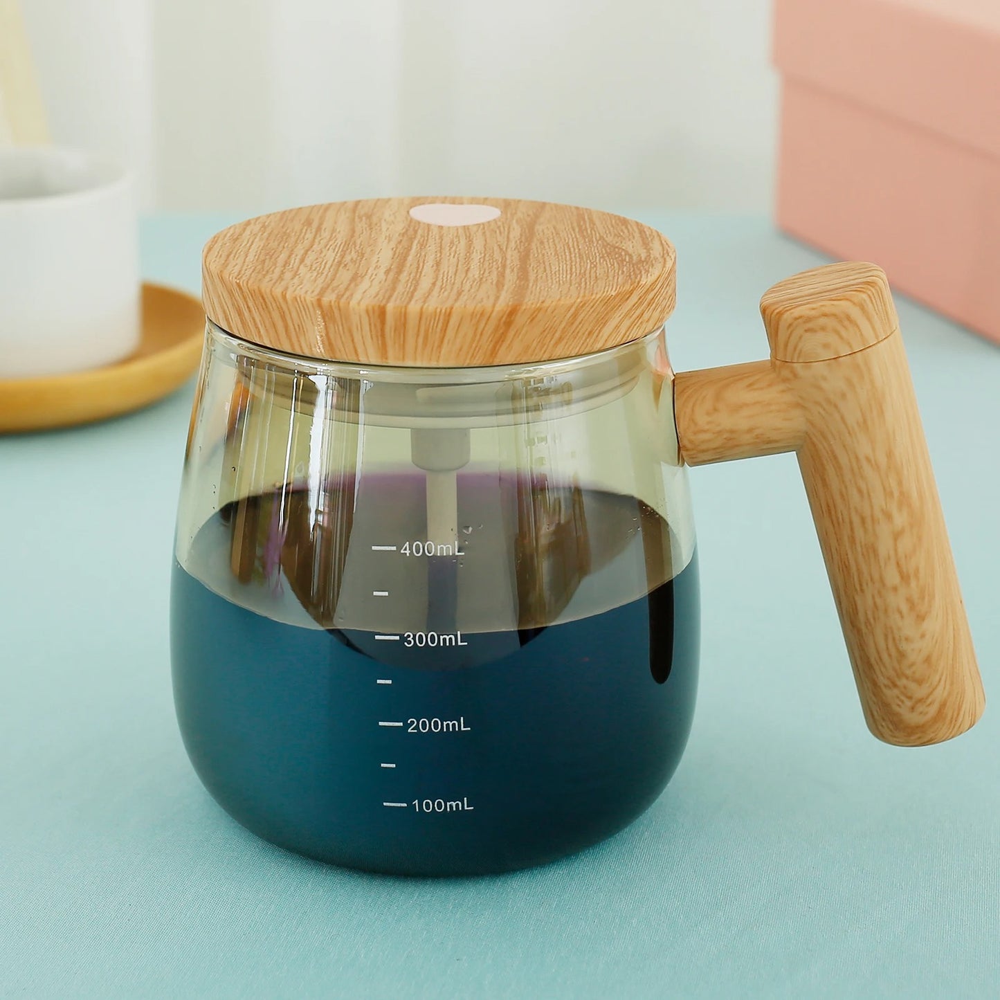 EvoBlend Self Stirring Frothing Mug - Automated & Rechargeable