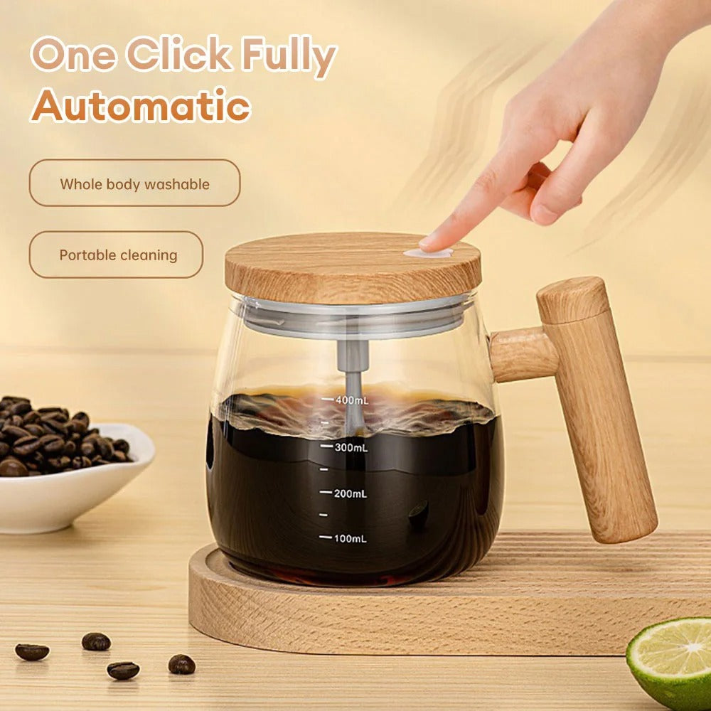 EvoBlend Self Stirring Frothing Mug - Automated & Rechargeable