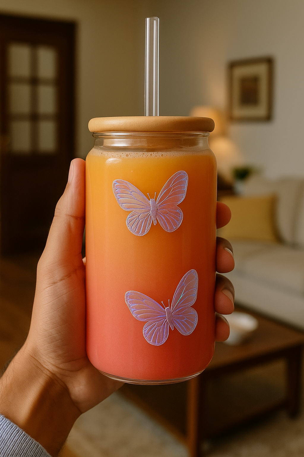 Twinklewing Glass Cup