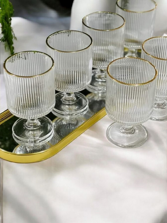 Goldtide Crystal Glass - Set of 6