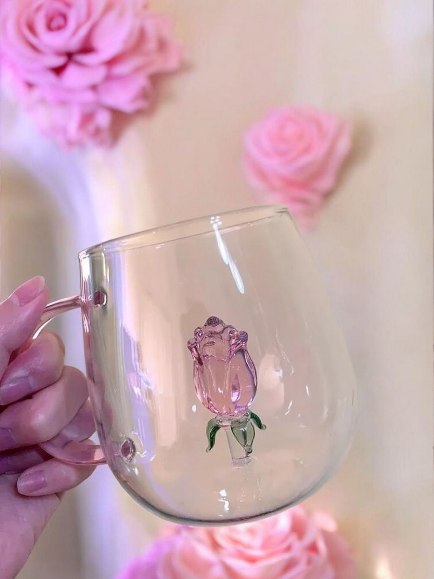 Rosalia Enchanted Glass Mug