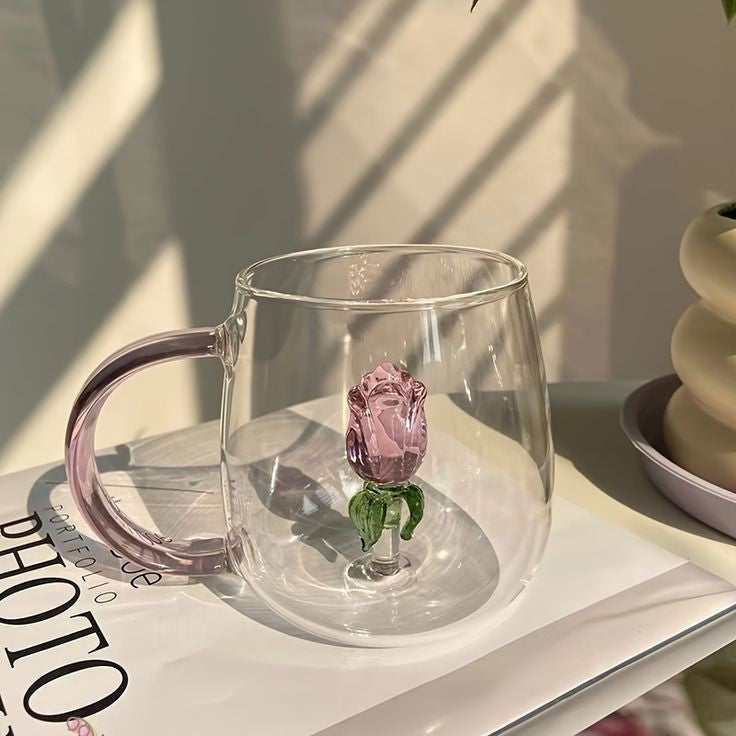 Rosalia Enchanted Glass Mug