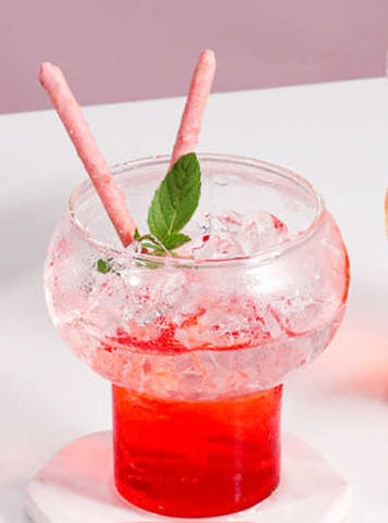 Double Bubble Bounty Glass