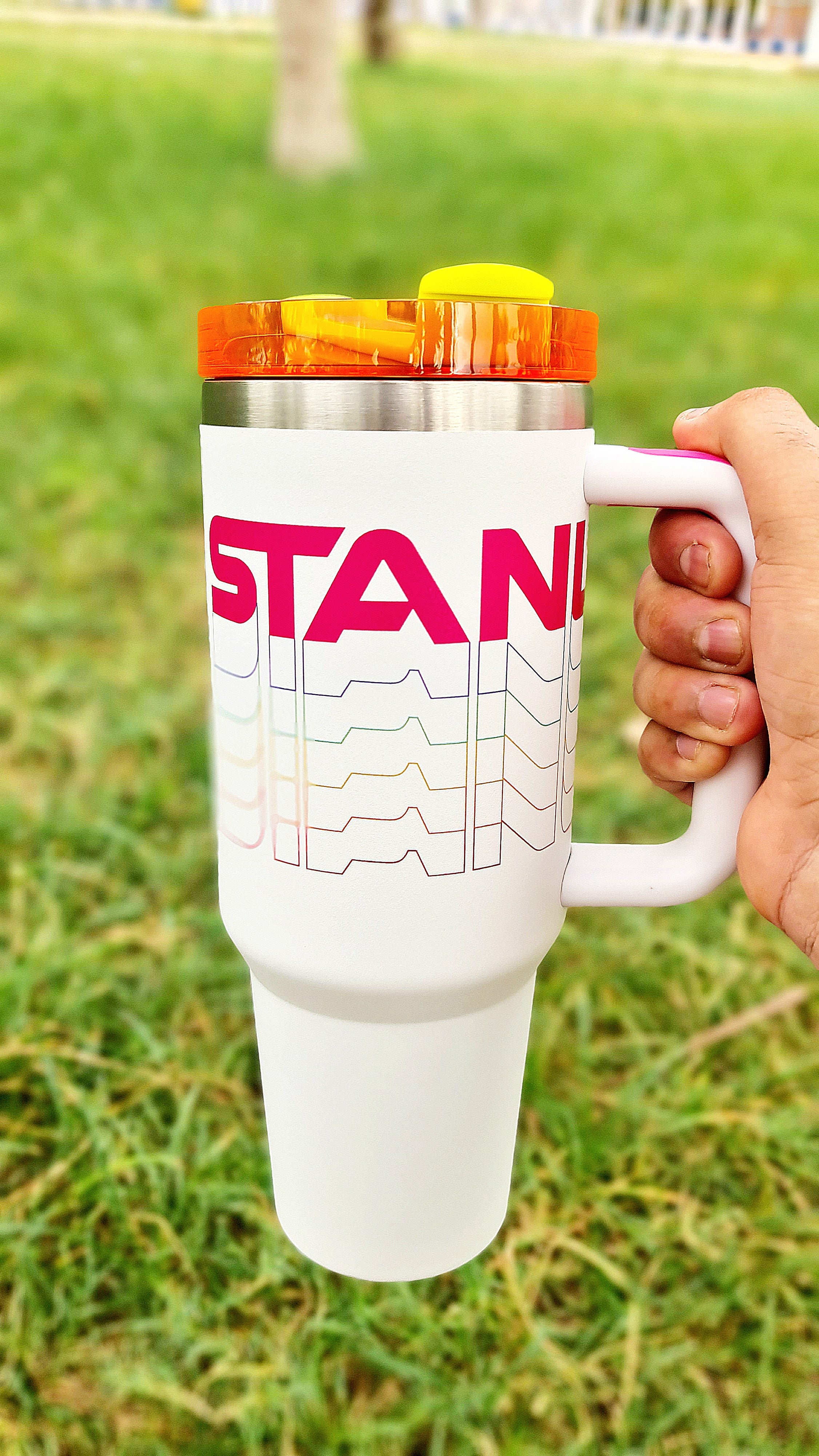 Original Classical White Stanley Reverb Tumbler with Original Stanley ...