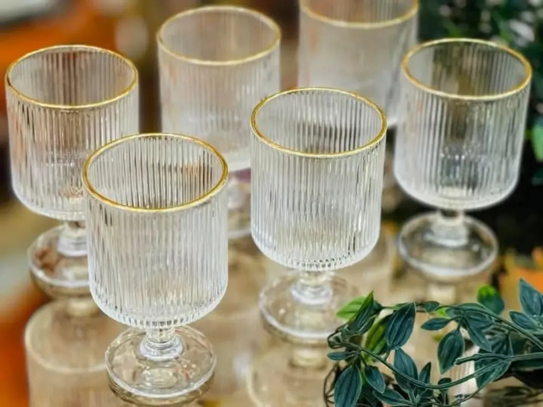 Goldtide Crystal Glass - Set of 6