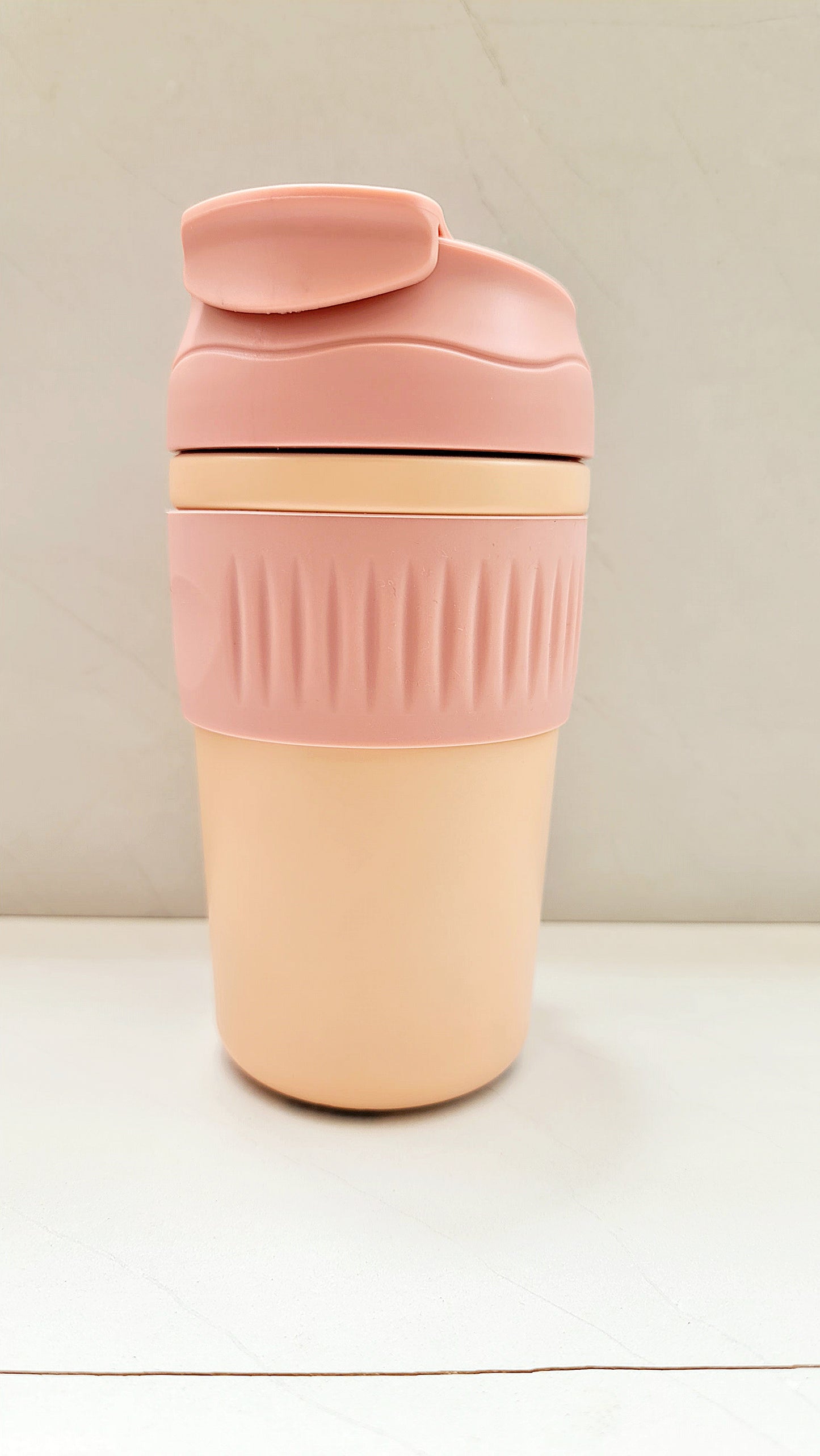 Pink Nova Tumbler with Dual Sipping Mechanism