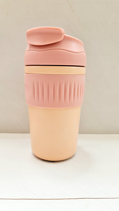 Pink Nova Tumbler with Dual Sipping Mechanism