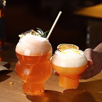 Double Bubble Bounty Glass