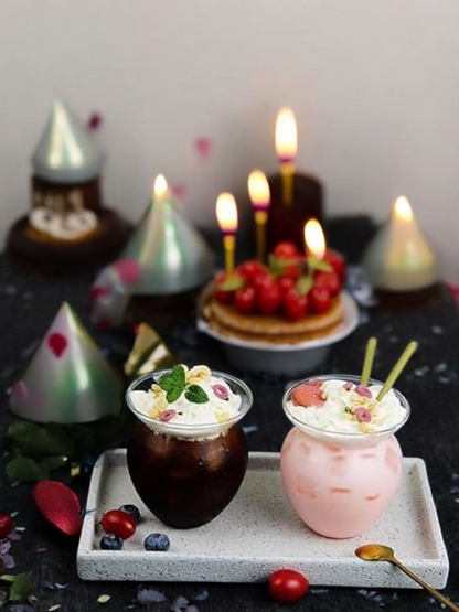 FroyoFlair Glass Cup Bowl for Sundae Ice cream, Smoothies, Milkshake Dessert