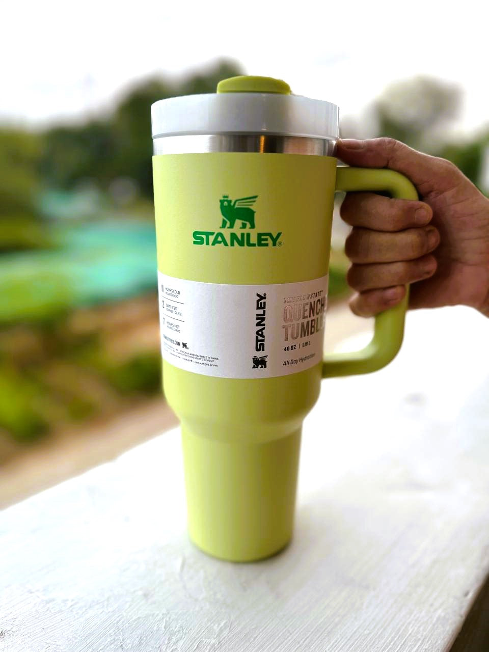 Stanley 1.20 L | Citron The Quencher H2.0 FlowState™ Tumbler | 40 OZ