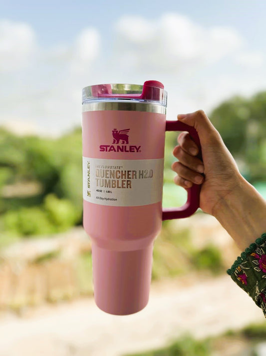 Stanley 1.20 L | Flamingo Pink The Quencher H2.0 FlowState™ Tumbler | 40 OZ