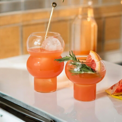 Double Bubble Bounty Glass