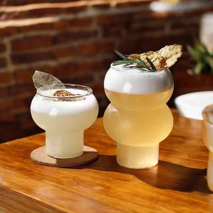 Double Bubble Bounty Glass