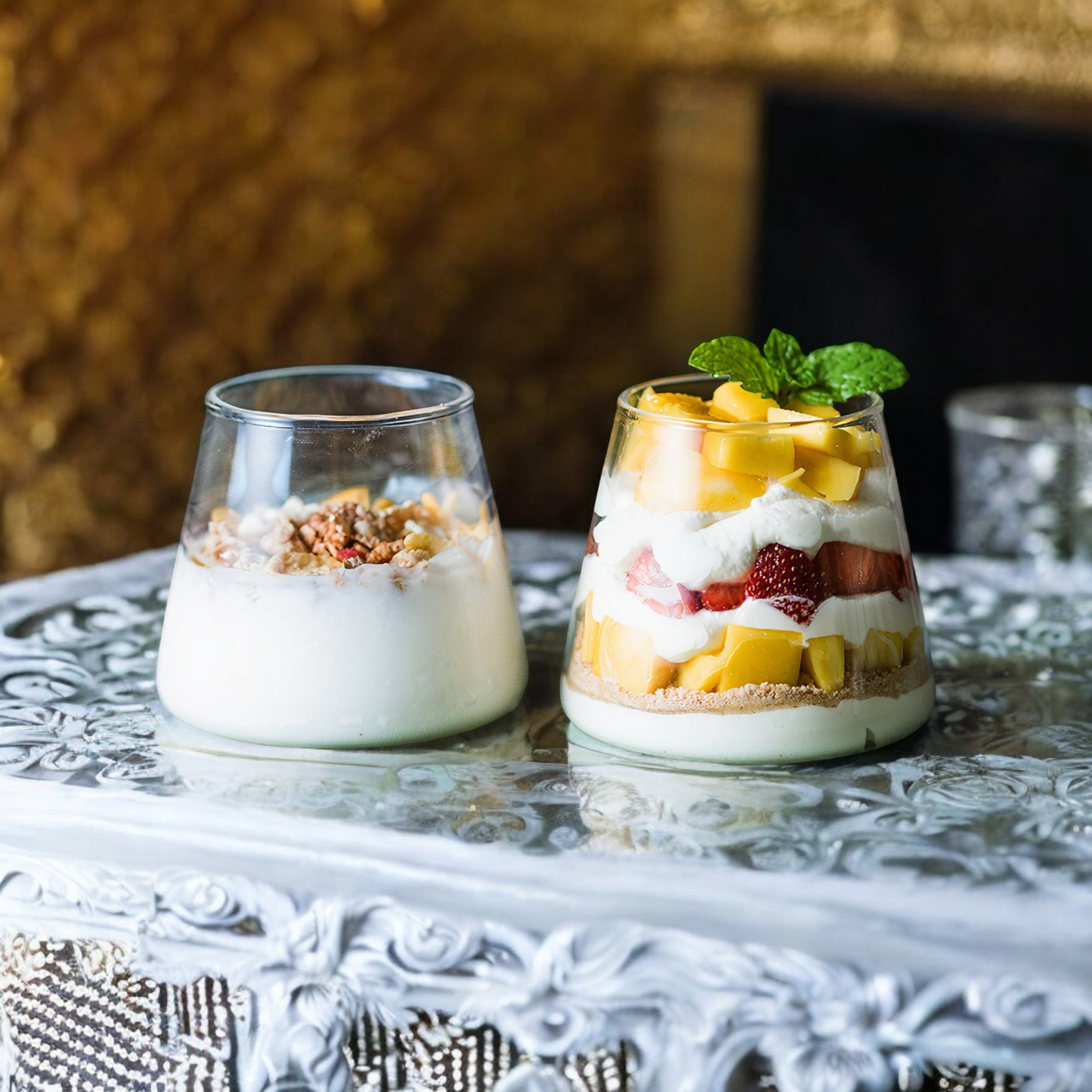 Everest Glass - Dessert and Drinking glass