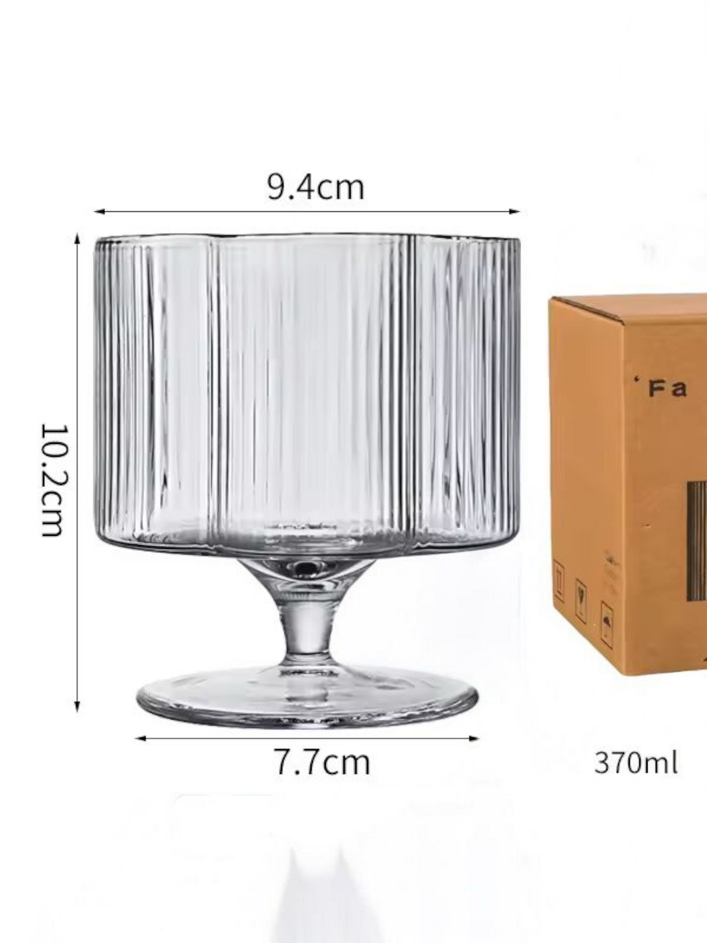 Petal Aura Elegant Glass Set of 6