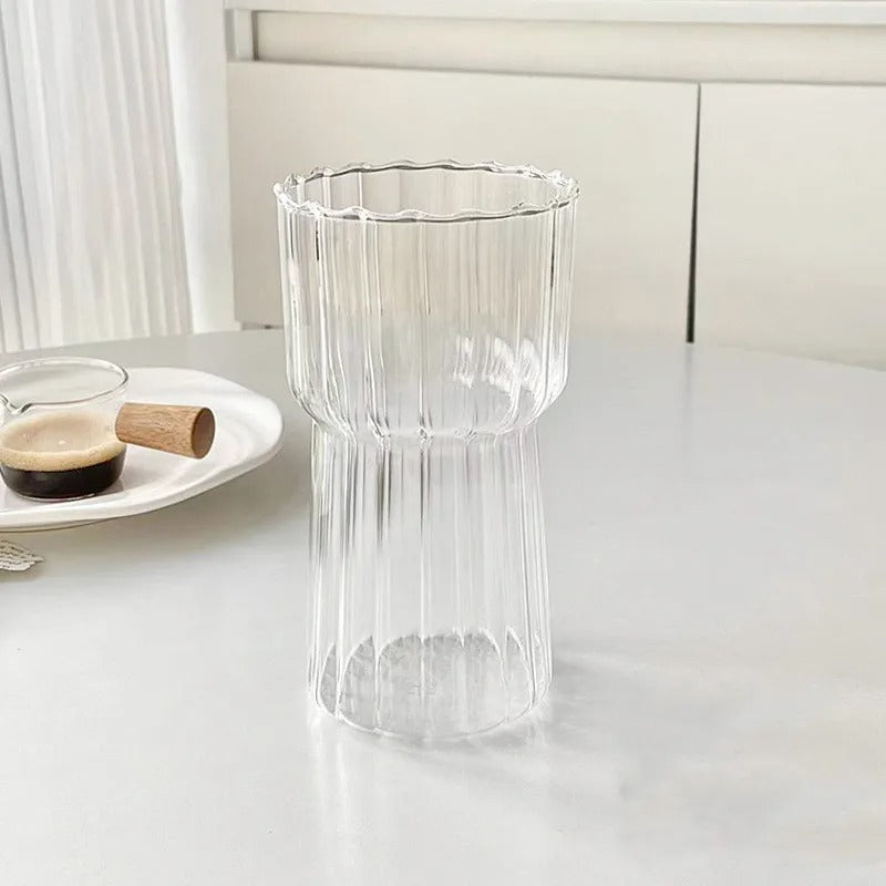 Retro Classic Charm Glass Cup