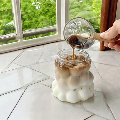 Bubblicious Sparkle Glass with Smooth Bubble Burst