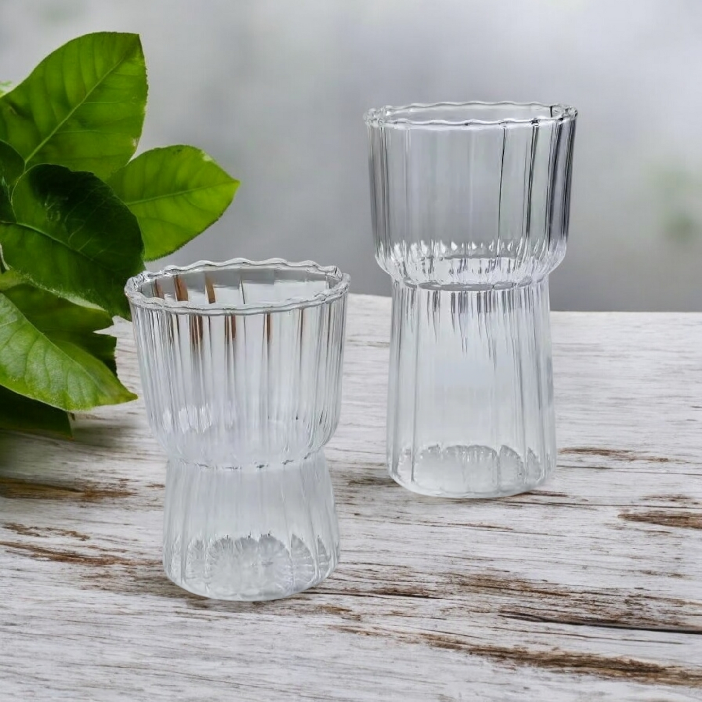 Retro Classic Charm Glass Cup