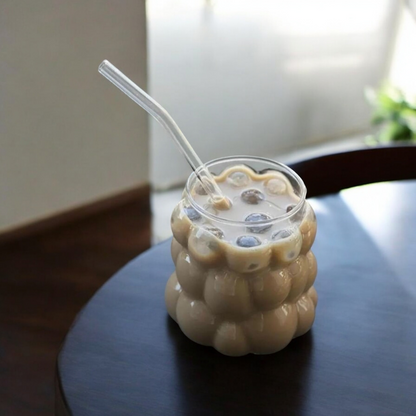 Bubblicious Sparkle Glass with Smooth Bubble Burst