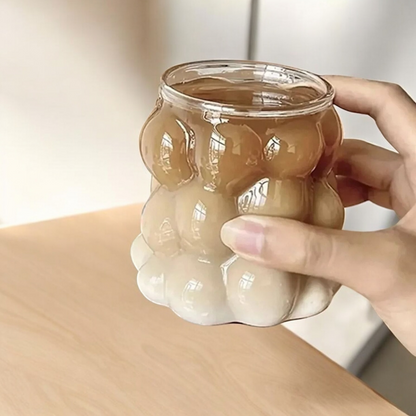 Bubblicious Sparkle Glass with Smooth Bubble Burst