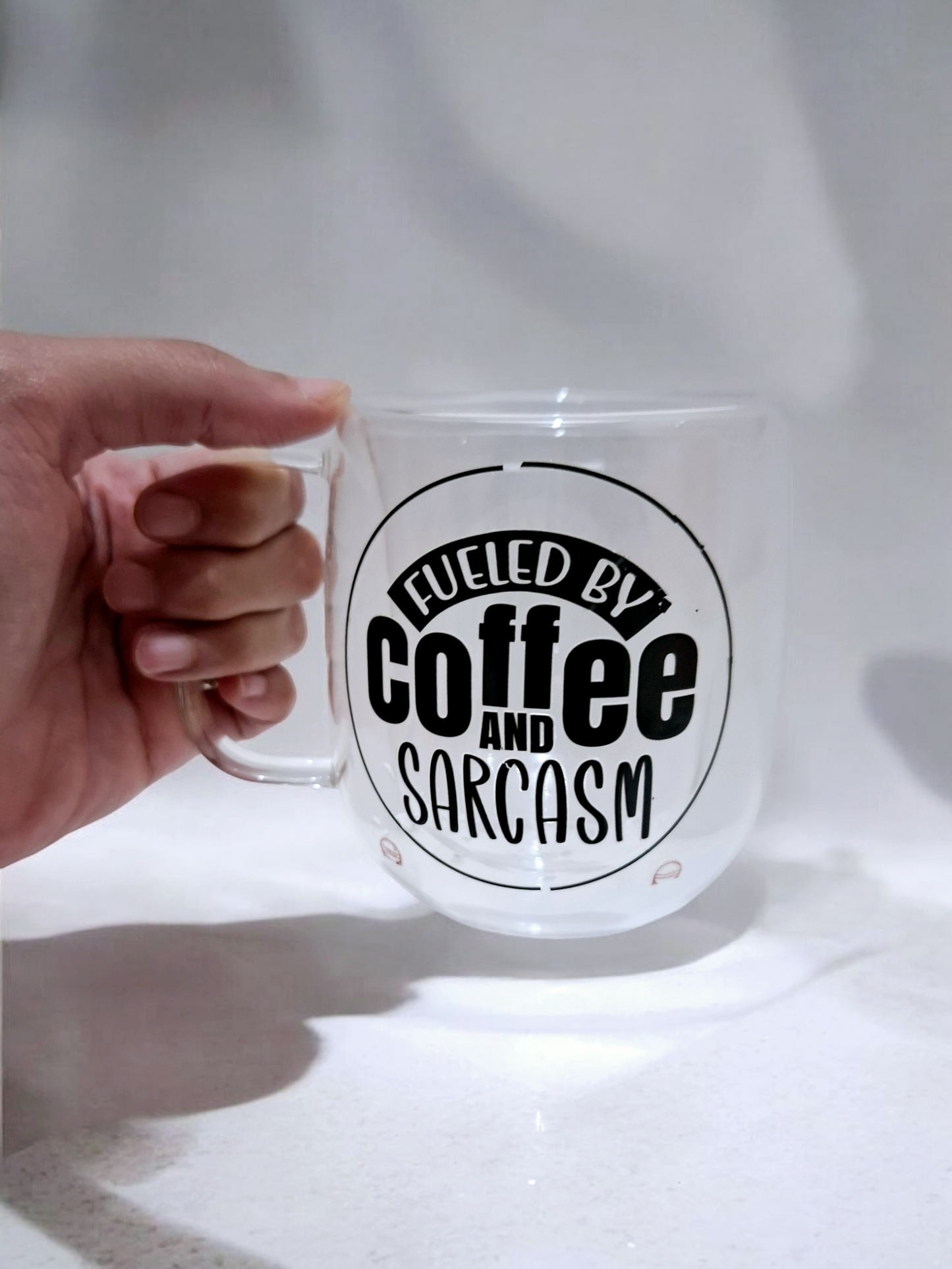 Rectango - Coffee and Sarcasm Printed Mug