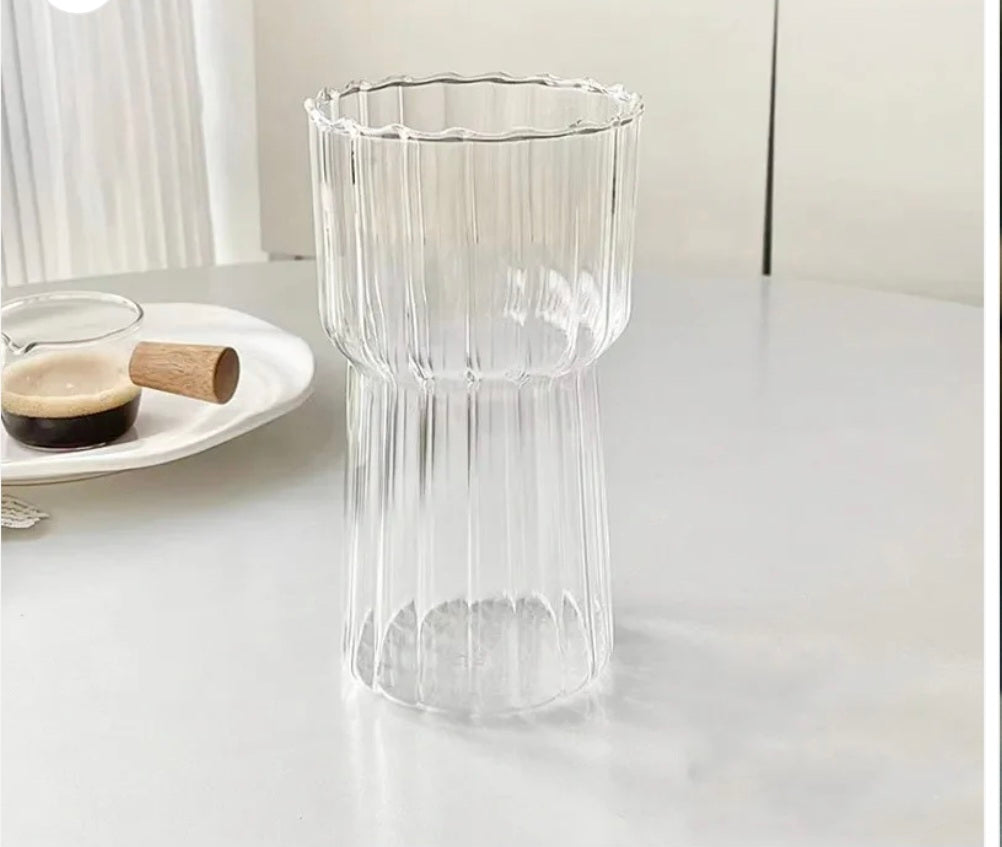 Retro Classic Charm Glass Cup