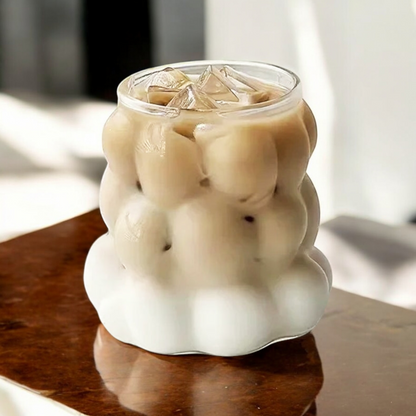 Bubblicious Sparkle Glass with Smooth Bubble Burst