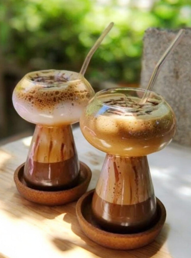 Mushroom Glass with box packaging