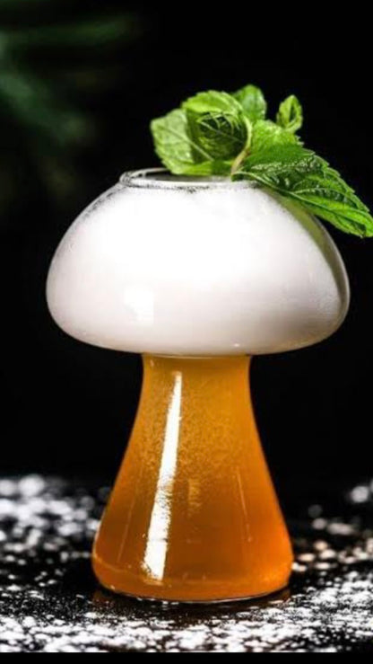 Mushroom shot Glass with box packaging - small size